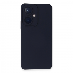 Newface Vivo Y27 Kılıf Nano İçi Kadife Silikon - Lacivert