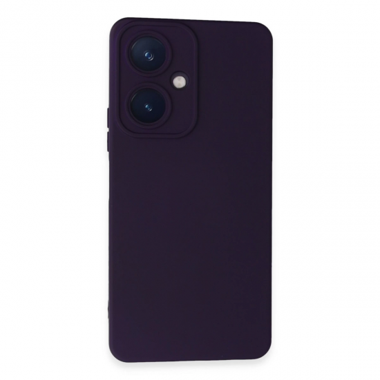 Newface Vivo Y27 Kılıf Nano İçi Kadife Silikon - Mor