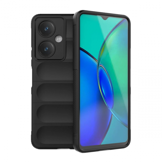 Newface Vivo Y27 Kılıf Optimum Silikon - Siyah