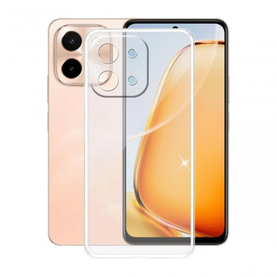 Newface Vivo Y28 Kılıf Lüx Şeffaf Silikon