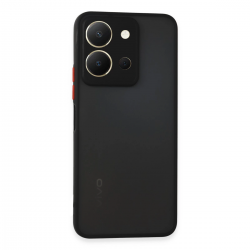 Newface Vivo Y36 Kılıf Montreal Silikon Kapak - Siyah Newface Vivo Y36 Kılıf Montreal Silikon Kapak - Siyah