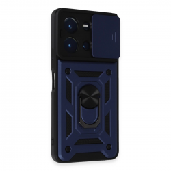 Newface Vivo Y36 Kılıf Pars Lens Yüzüklü Silikon - Lacivert Newface Vivo Y36 Kılıf Pars Lens Yüzüklü Silikon - Lacivert