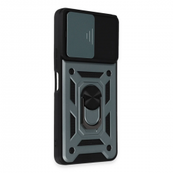 Newface Vivo Y36 Kılıf Pars Lens Yüzüklü Silikon - Yeşil Newface Vivo Y36 Kılıf Pars Lens Yüzüklü Silikon - Yeşil