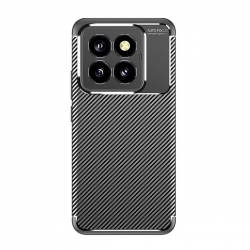 Newface Xiaomi Mi 14t Pro Kılıf Auto Focus Karbon Kapak - Siyah Newface Xiaomi Mi 14t Pro Kılıf Auto Focus Karbon Kapak - Siyah