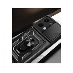 Newface Xiaomi Poco X6 Kılıf Pars Lens Yüzüklü Silikon - Lacivert Newface Xiaomi Poco X6 Kılıf Pars Lens Yüzüklü Silikon - Lacivert