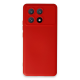 Newface Xiaomi Poco X6 Pro Kılıf Nano İçi Kadife Silikon - Kırmızı