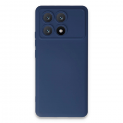 Newface Xiaomi Poco X6 Pro Kılıf Nano İçi Kadife Silikon - Lacivert