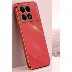 Newface Xiaomi Poco X6 Pro Kılıf Volet Silikon - Kırmızı Newface Xiaomi Poco X6 Pro Kılıf Volet Silikon - Kırmızı