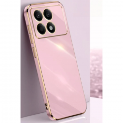 Newface Xiaomi Poco X6 Pro Kılıf Volet Silikon - Pembe Newface Xiaomi Poco X6 Pro Kılıf Volet Silikon - Pembe