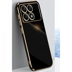 Newface Xiaomi Poco X6 Pro Kılıf Volet Silikon - Siyah Newface Xiaomi Poco X6 Pro Kılıf Volet Silikon - Siyah