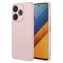 Newface Xiaomi Redmi 13 4g Kılıf Nano İçi Kadife Silikon - Pudra Newface Xiaomi Redmi 13 4g Kılıf Nano İçi Kadife Silikon - Pudra