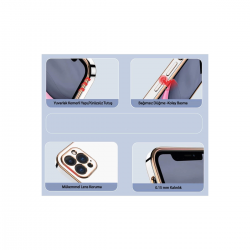 Newface Xiaomi Redmi 13 4g Kılıf Volet Silikon - Kırmızı Newface Xiaomi Redmi 13 4g Kılıf Volet Silikon - Kırmızı