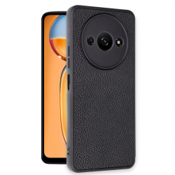 Newface Xiaomi Redmi A3 4g Kılıf Aras Deri Kapak - Siyah Newface Xiaomi Redmi A3 4g Kılıf Aras Deri Kapak - Siyah