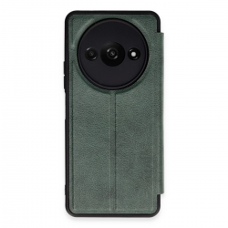 Newface Xiaomi Redmi A3 4g Kılıf Flip Cover - Koyu Yeşil