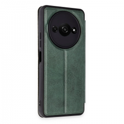 Newface Xiaomi Redmi A3 4g Kılıf Flip Cover - Koyu Yeşil Newface Xiaomi Redmi A3 4g Kılıf Flip Cover - Koyu Yeşil