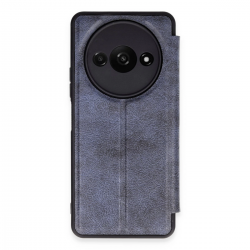 Newface Xiaomi Redmi A3 4g Kılıf Flip Cover - Lacivert