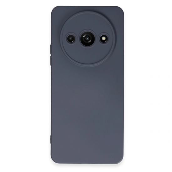 Newface Xiaomi Redmi A3 4g Kılıf Nano İçi Kadife Silikon - Gri