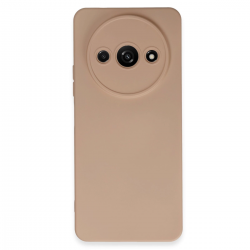 Newface Xiaomi Redmi A3 4g Kılıf Nano İçi Kadife Silikon - Pudra