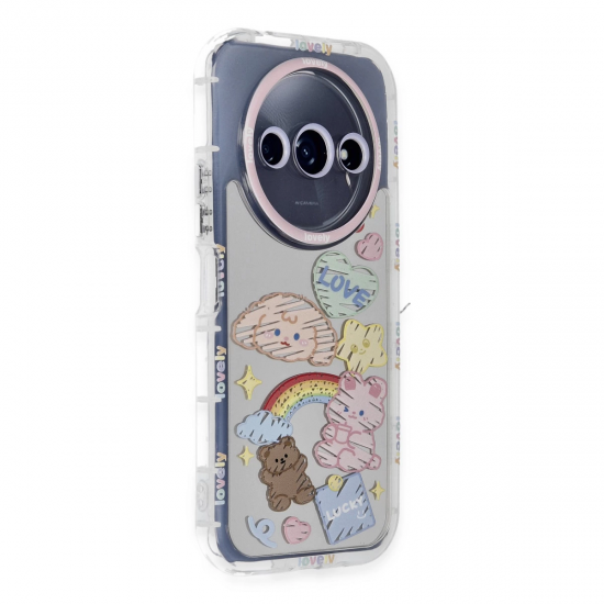 Newface Xiaomi Redmi A3 4g Kılıf Reflexion Desenli Kapak - Desen 4