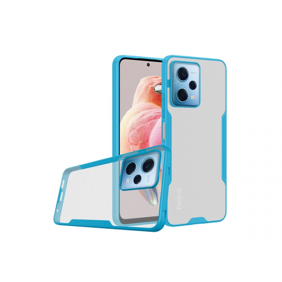 Newface Xiaomi Redmi Note 12 5g Kılıf Platin Silikon - Mavi