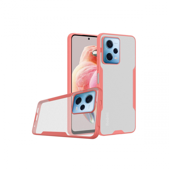 Newface Xiaomi Redmi Note 12 5g Kılıf Platin Silikon - Pembe