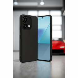 Newface Xiaomi Redmi Note 13 4g Kılıf Aras Deri Kapak - Siyah Newface Xiaomi Redmi Note 13 4g Kılıf Aras Deri Kapak - Siyah