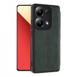 Newface Xiaomi Redmi Note 13 4g Kılıf Flip Cover - Koyu Yeşil Newface Xiaomi Redmi Note 13 4g Kılıf Flip Cover - Koyu Yeşil