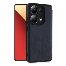 Newface Xiaomi Redmi Note 13 4g Kılıf Flip Cover - Lacivert Newface Xiaomi Redmi Note 13 4g Kılıf Flip Cover - Lacivert