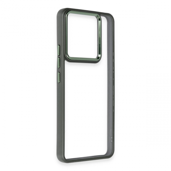 Newface Xiaomi Redmi Note 13 4g Kılıf Power Silikon - Koyu Yeşil