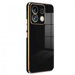 Newface Xiaomi Redmi Note 13 4g Kılıf Volet Silikon - Siyah