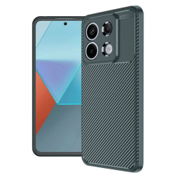 Newface Xiaomi Redmi Note 13 Pro 4g Kılıf Auto Focus Karbon Kapak - Koyu Yeşil