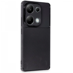 Newface Xiaomi Redmi Note 13 Pro 4g Kılıf Auto Focus Karbon Kapak - Siyah