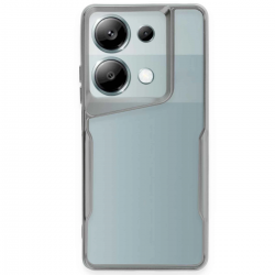 Newface Xiaomi Redmi Note 13 Pro 4g Kılıf Boyi Silikon Kapak - Gümüş Newface Xiaomi Redmi Note 13 Pro 4g Kılıf Boyi Silikon Kapak - Gümüş