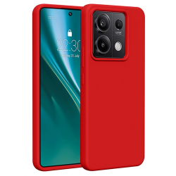 Newface Xiaomi Redmi Note 13 Pro 4g Kılıf First Silikon - Kırmızı Newface Xiaomi Redmi Note 13 Pro 4g Kılıf First Silikon - Kırmızı
