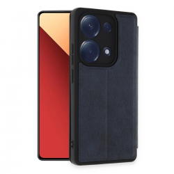Newface Xiaomi Redmi Note 13 Pro 4g Kılıf Flip Cover - Lacivert