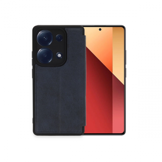 Newface Xiaomi Redmi Note 13 Pro 4g Kılıf Flip Cover - Lacivert
