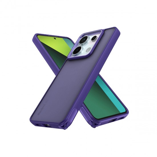 Newface Xiaomi Redmi Note 13 Pro 5g Kılıf Elegant Kapak - Derin Mor