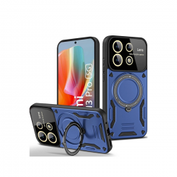 Newface Xiaomi Redmi Note 13 Pro 5g Kılıf Joy Lens Standlı Kapak - Lacivert