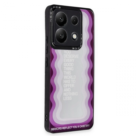 Newface Xiaomi Redmi Note 13 Pro 5g Kılıf Mirror Desenli Kapak - Mirror - 5
