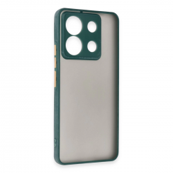 Newface Xiaomi Redmi Note 13 Pro 5g Kılıf Montreal Silikon Kapak - Yeşil