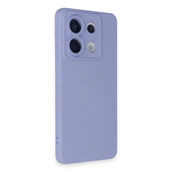 Newface Xiaomi Redmi Note 13 Pro 5g Kılıf Nano İçi Kadife Silikon - Lila