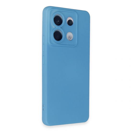 Newface Xiaomi Redmi Note 13 Pro 5g Kılıf Nano İçi Kadife Silikon - Mavi