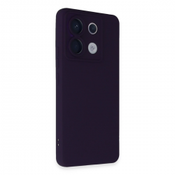 Newface Xiaomi Redmi Note 13 Pro 5g Kılıf Nano İçi Kadife Silikon - Mor
