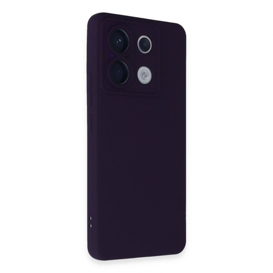 Newface Xiaomi Redmi Note 13 Pro 5g Kılıf Nano İçi Kadife Silikon - Mor