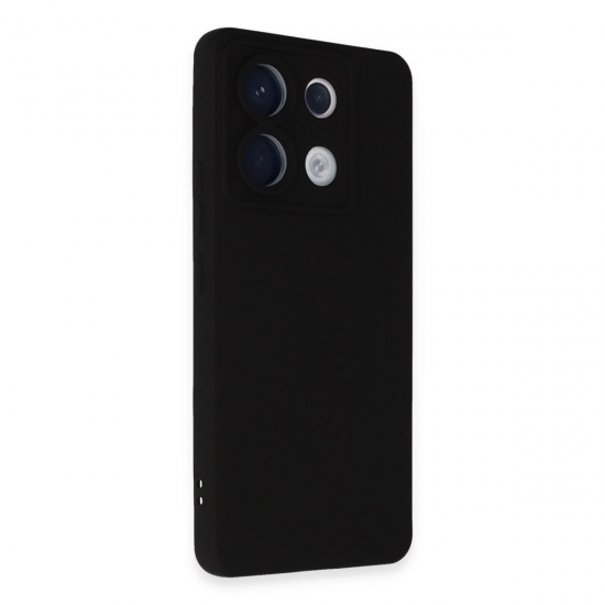 Newface Xiaomi Redmi Note 13 Pro 5g Kılıf Nano İçi Kadife Silikon - Siyah