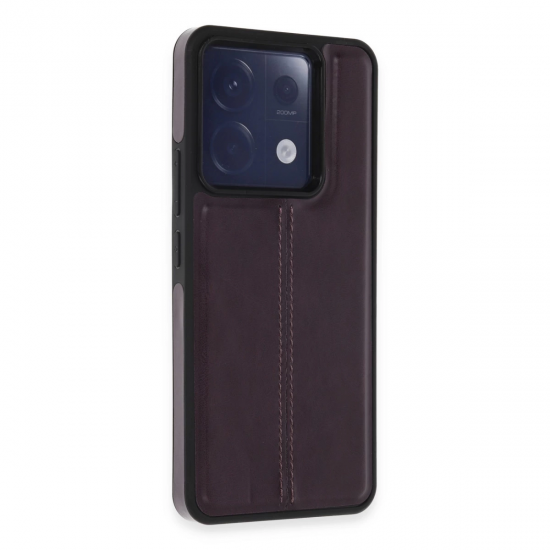 Newface Xiaomi Redmi Note 13 Pro 5g Kılıf Ozzi Kapak - Derin Mor