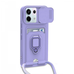 Newface Xiaomi Redmi Note 13 Pro 5g Kılıf Zuma Kartvizitli Yüzüklü Silikon - Lila Newface Xiaomi Redmi Note 13 Pro 5g Kılıf Zuma Kartvizitli Yüzüklü Silikon - Lila