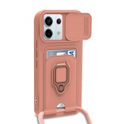 Newface Xiaomi Redmi Note 13 Pro 5g Kılıf Zuma Kartvizitli Yüzüklü Silikon - Pembe Newface Xiaomi Redmi Note 13 Pro 5g Kılıf Zuma Kartvizitli Yüzüklü Silikon - Pembe