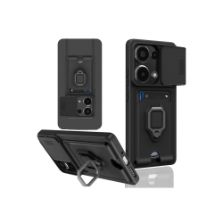 Newface Xiaomi Redmi Note 13 Pro 5g Kılıf Zuma Kartvizitli Yüzüklü Silikon - Siyah Newface Xiaomi Redmi Note 13 Pro 5g Kılıf Zuma Kartvizitli Yüzüklü Silikon - Siyah