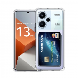 Newface Xiaomi Redmi Note 13 Pro Plus Kılıf Kart Şeffaf Silikon - Şeffaf Newface Xiaomi Redmi Note 13 Pro Plus Kılıf Kart Şeffaf Silikon - Şeffaf